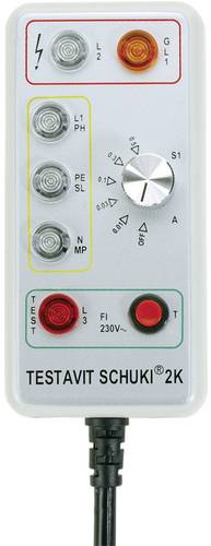 Testboy Testavit Schuki 2K Steckdosentester CAT III 300V LED von Testboy