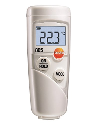 Testo SE & Co.KGaA 0563 8051 805 Set Mini-Infrarotthermometer mit TopSafe und Batterie von Testo AG