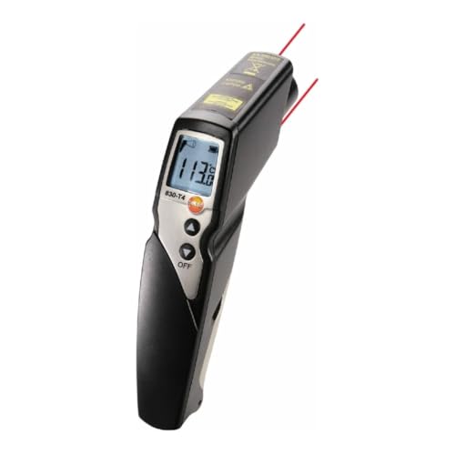 testo 830-T4 Infrarot-Thermometer Optik 30:1-30 - +400 °C Kontaktmessung testo 830-T4 Infrarot-Thermometer Optik 30:1-30 - +400 °C Kontaktmessung von Testo AG