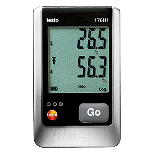 Testo SE & Co.KGaA Testo 176 Datenlogger Druck, Temperatur und Feuchte H1, 0572 1765 von Testo AG