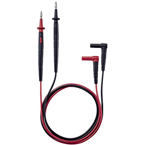 testo 0590 0011 Sicherheits-Messleitungs-Set Stecker 4 mm Prüfspitze, Lamellenstecker 4 mm 1.22 m Schwarz, Rot 1 St. von Testo AG