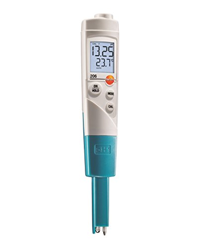 testo - 206-pH1 - 0563 2061 - pH-/Temperatur-Messgerät zur genauen Messung des pH-Werts und der Temperatur von Flüssigkeiten von Testo AG