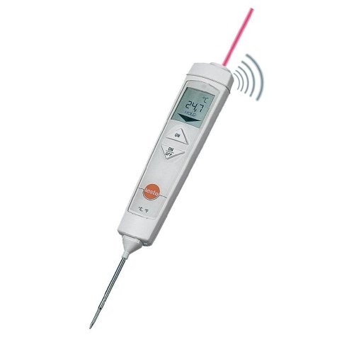 testo 826-T4 Infrarot-Thermometer Optik 6:1-30 - +300 °C Kontaktmessung testo 826-T4 Infrarot-Thermometer Optik 6:1-30 - +300 °C Kontaktmessung von Testo AG