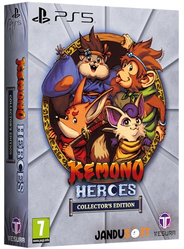 Kemono Heroes Collector's Edition (PS5) (PEGI Import) von Tesura Games
