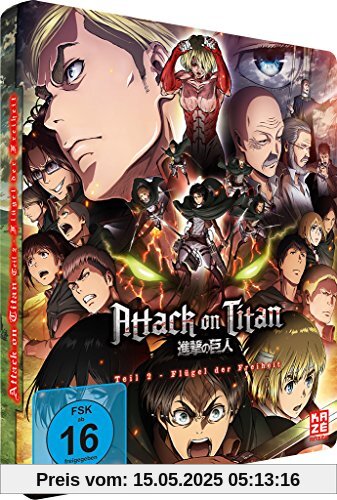 Attack on Titan - Anime Movie Teil 2: Flügel der Freiheit - Steelcase [Blu-ray] [Limited Edition] von Tetsuro Araki