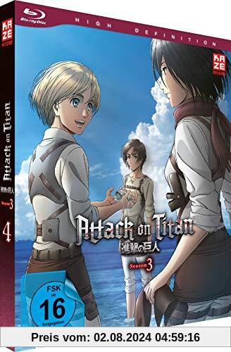 Attack on Titan - Staffel 3 - Vol.4 - [Blu-ray] von Tetsuro Araki