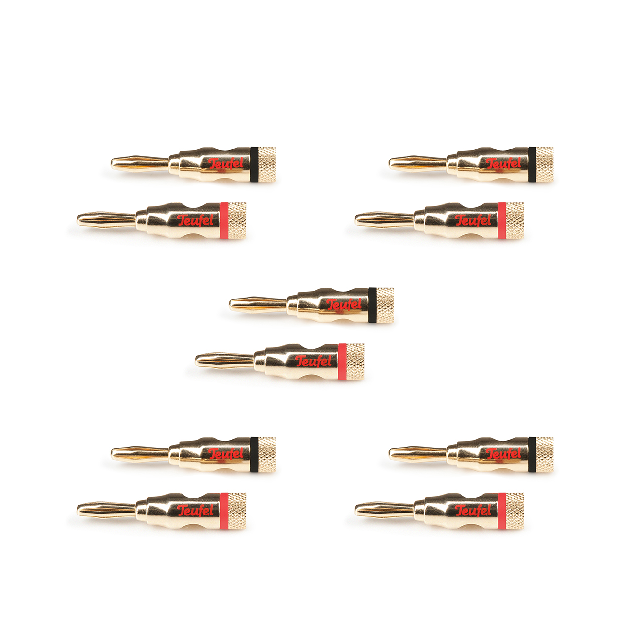Bananenstecker C8502P (5 Paar) von Teufel