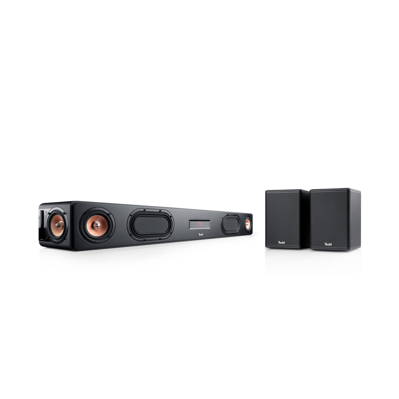 Teufel CINEBAR ULTIMA Surround "4.0-Set" Soundbar Rear-Speaker Bluetooth Schwarz Teufel CINEBAR ULTIMA Surround "4.0-Set" Soundbar Rear-Speaker Bluetooth Schwarz von Teufel