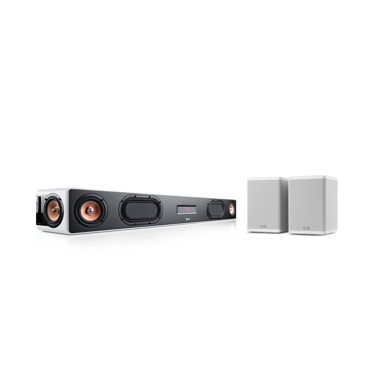 Teufel CINEBAR ULTIMA Surround "4.0-Set" Soundbar Rear-Speaker Bluetooth Weiß Teufel CINEBAR ULTIMA Surround "4.0-Set" Soundbar Rear-Speaker Bluetooth Weiß von Teufel