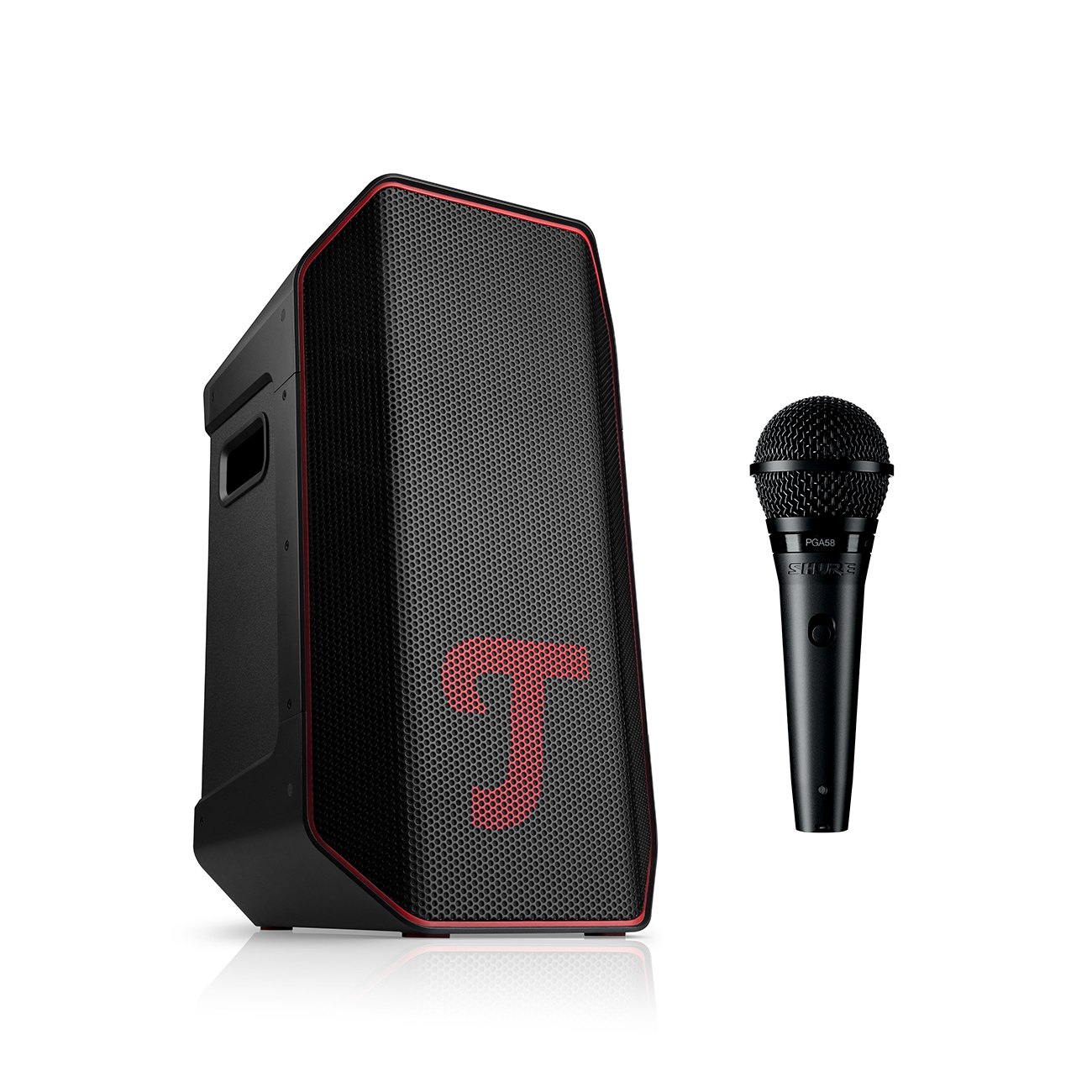 ROCKSTER AIR 2 + Shure PGA58 ROCKSTER AIR 2 + Shure PGA58 von Teufel