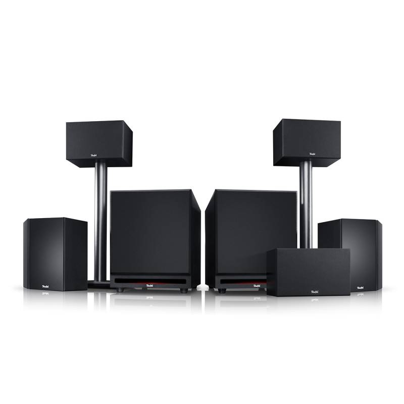 Teufel SYSTEM 6 THX "5.2-Set" Heimkino Subwoofer Schwarz von Teufel