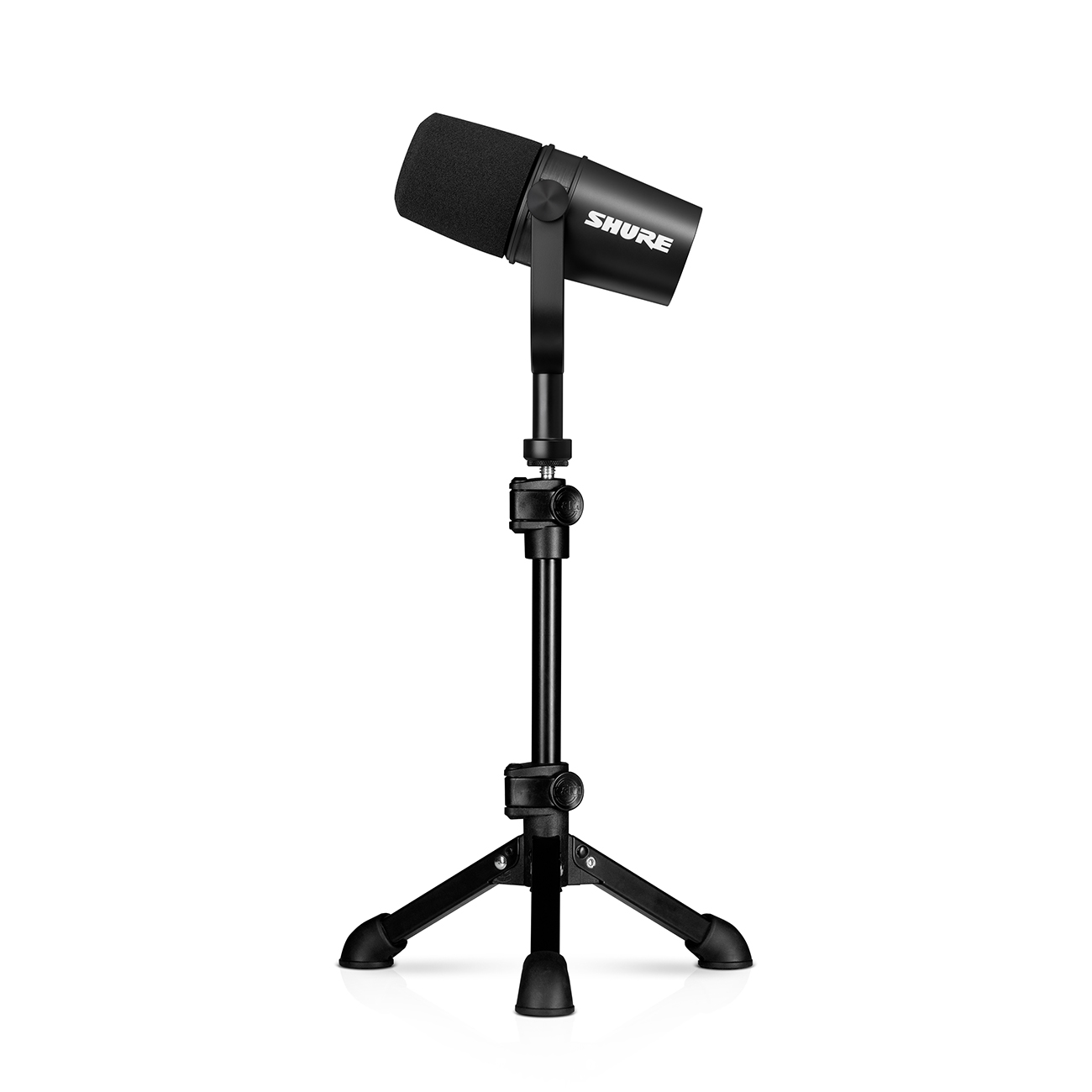 Shure MV7X + Tripod von Teufel