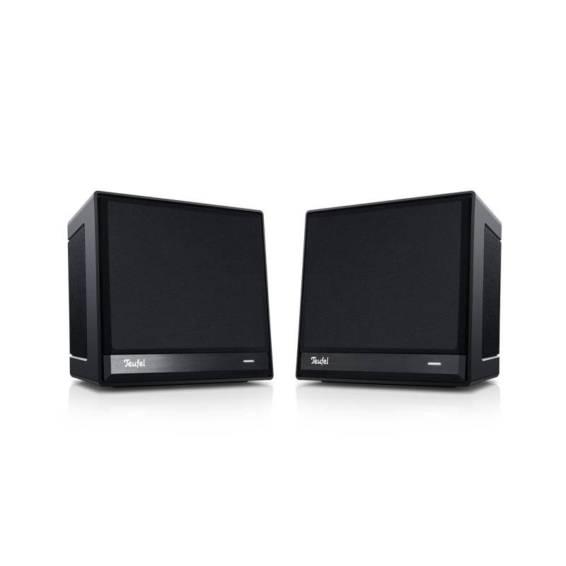 Teufel TEUFEL ONE S Stereo-Set Streaming-Lautsprecher Bluetooth Classe-D-Verstärker USB WLAN-Multiroom Schwarz von Teufel