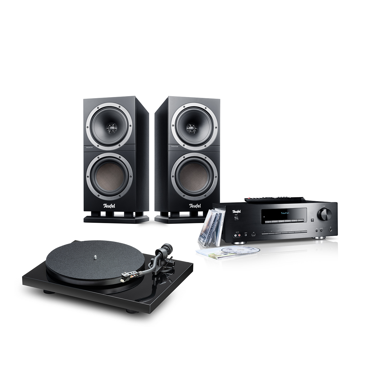 THEATER 500S KOMBO + Pro-Ject Debut S Phono THEATER 500S KOMBO + Pro-Ject Debut S Phono von Teufel