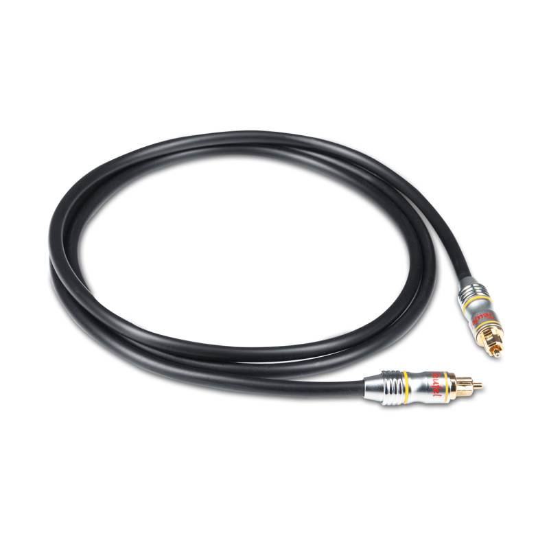Teufel 1,5 m Optisches Digitalkabel C7515O Audiokabel Schwarz von Teufel