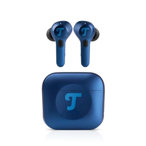 Teufel AIRY TWS PRO - True-Wireless In-Ear Bluetooth Kopfhörer mit Active Noise Cancelling, Transparenzmodus, Kabelloses Laden, IPX4 Wasserfest - Steel Blue Teufel AIRY TWS PRO - True-Wireless In-Ear Bluetooth Kopfhörer mit Active Noise Cancelling, Transparenzmodus, Kabelloses Laden, IPX4 Wasserfest - Steel Blue von Teufel