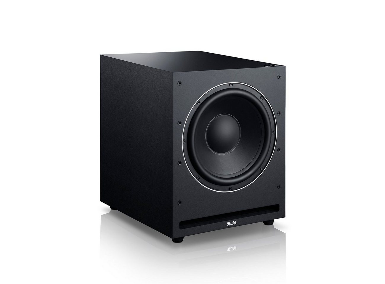 Teufel Aktiv-Subwoofer S 6000 SW Wireless Lautsprecher (Cinch-Eingang, Kabelgebunden, 240 W, Frontfire-Prinzip für eine kontrollierte Wiedergabe) von Teufel