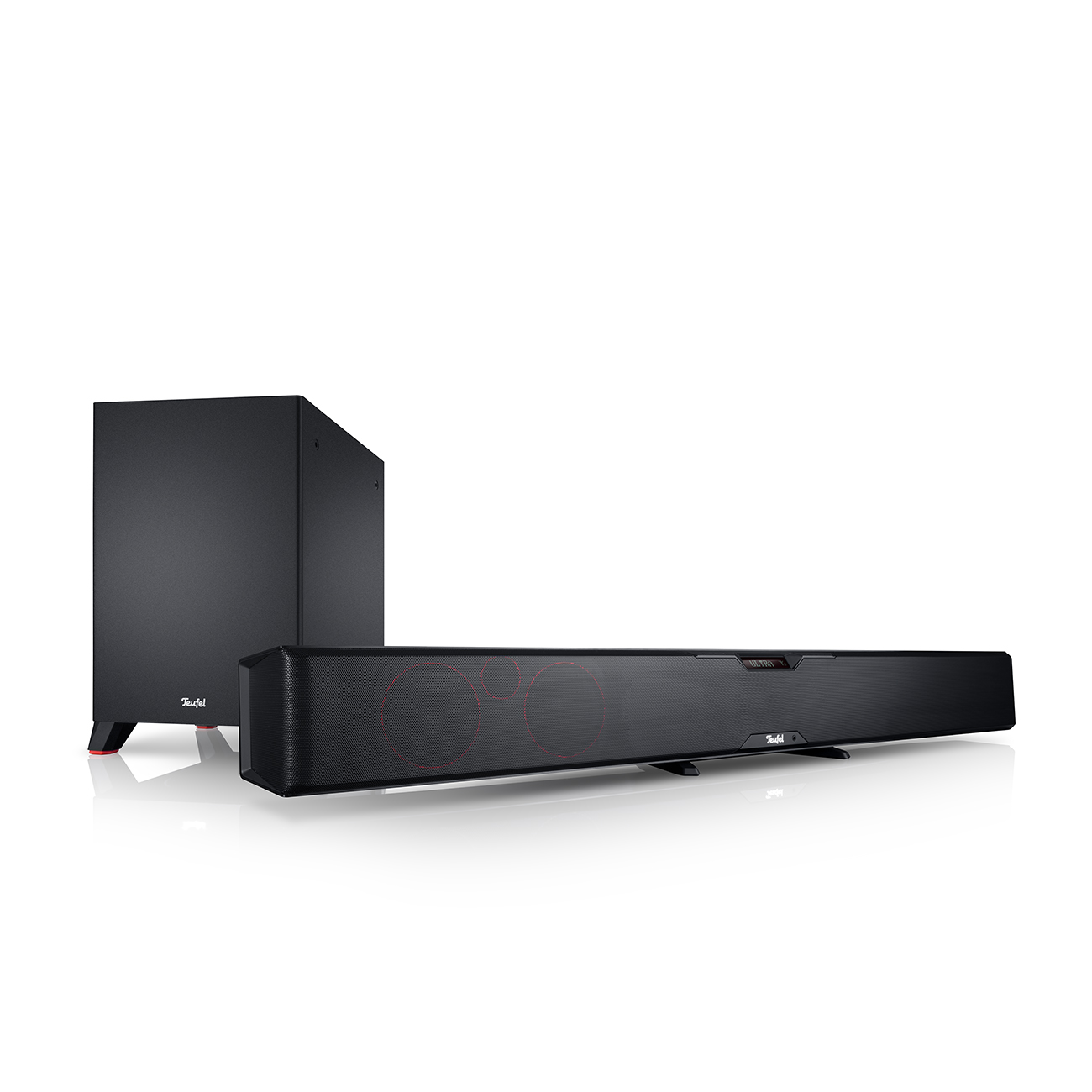 Teufel Cinebar Pro Soundbar mit Bluetooth Dynamore Ultra Subwoofer Schwarz Teufel Cinebar Pro Soundbar mit Bluetooth Dynamore Ultra Subwoofer Schwarz von Teufel