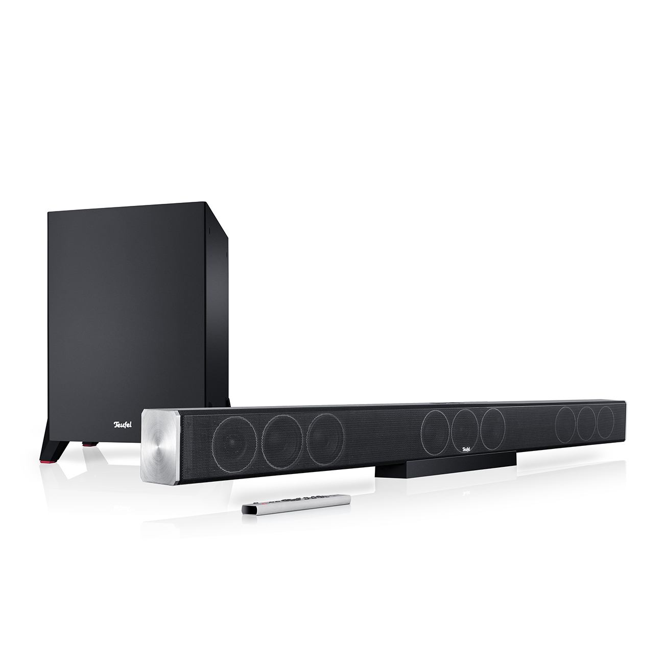 Teufel Cinebar Trios Easy "3.1-Set" 3.1 Soundbar mit Subwoofer Bluetooth Titan von Teufel