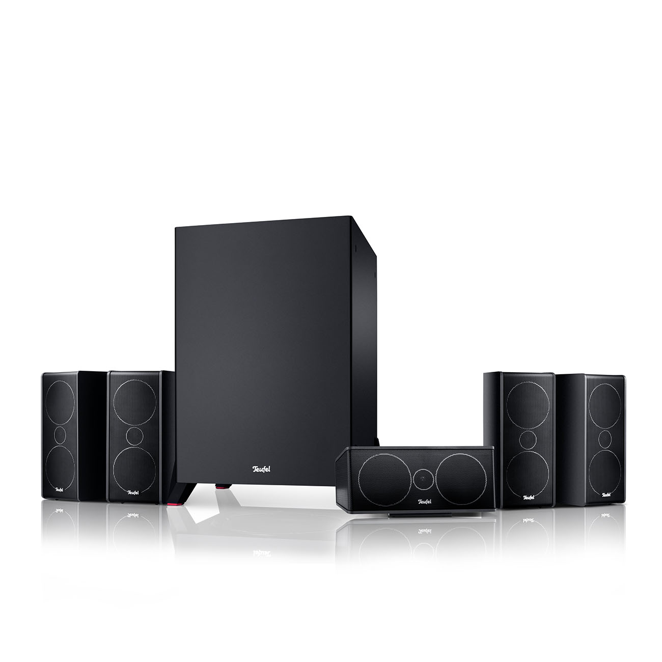 Teufel Consono 35 Mk3 "5.1-Set" Heimkino-Set mit Satelliten-Lautsprechern inkl. Subwoofer Schwarz Teufel Consono 35 Mk3 "5.1-Set" Heimkino-Set mit Satelliten-Lautsprechern inkl. Subwoofer Schwarz von Teufel