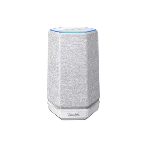 Teufel HOLIST S - HiFi Smart Speaker mit Amazon Alexa, 360-Grad-Sound, Multiroom, Sprachsteuerung, Bluetooth, W-LAN, Dynamore, Musikstreaming - weiß von Teufel