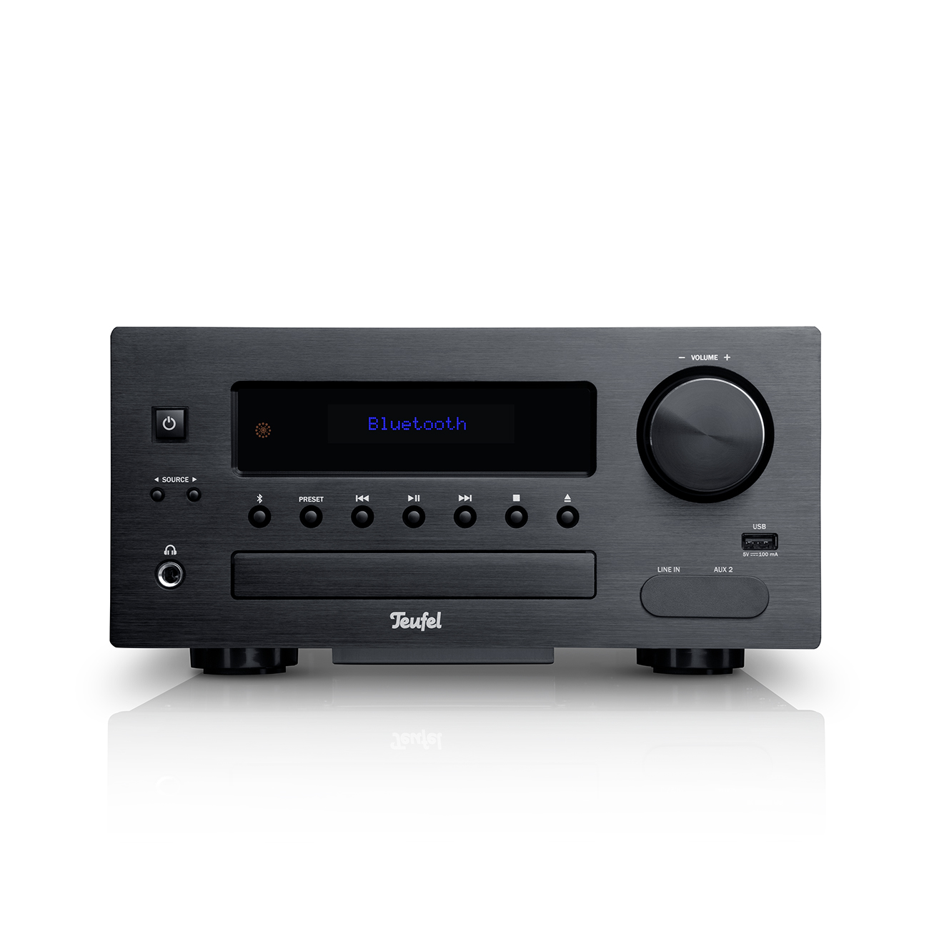Teufel KOMBO 43 CD-Receiver Regallautsprecher Musikstreaming Digitalradio DAB+ Schwarz Teufel KOMBO 43 CD-Receiver Regallautsprecher Musikstreaming Digitalradio DAB+ Schwarz von Teufel
