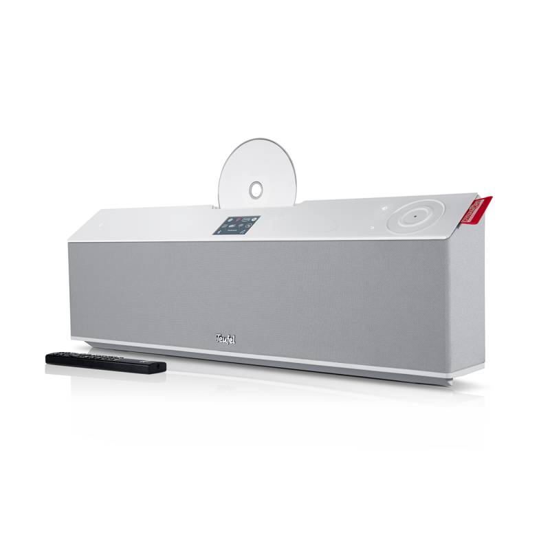 Teufel MusicStation CD/MP3-Komplettanlage Bluetooth Radio 100 Watt Weiß von Teufel