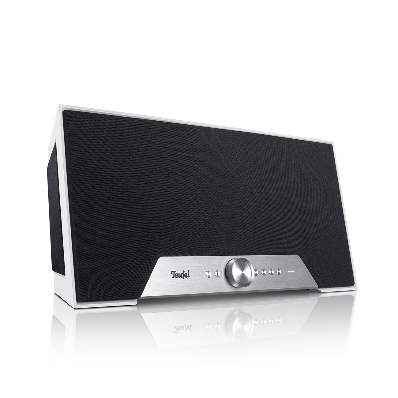 Teufel One M WLAN Streaming Lautsprecher integrierter Subwoofer Weiß von Teufel