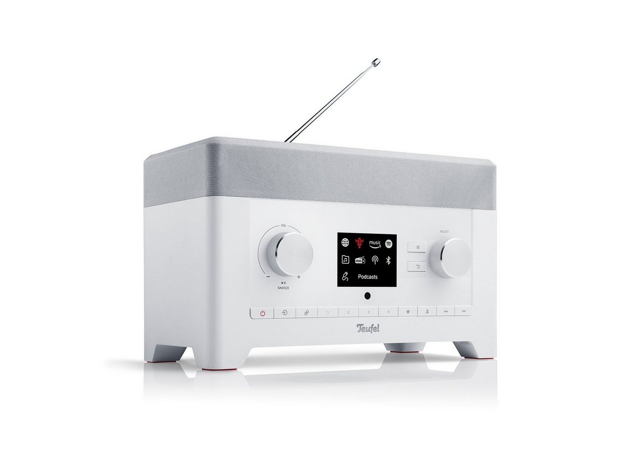 Teufel RADIO 3SIXTY Internet-Radio (Alarmfunktion, DAB+, FM - UKW, Internetradio, RDS, Senderspeicherplätze - FM, 30 W) von Teufel