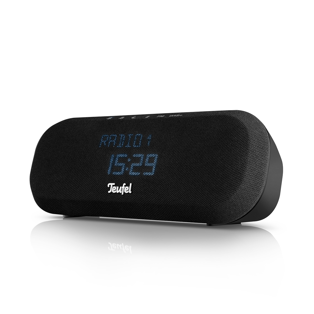 Teufel RADIO ONE Bluetooth-DAB/FM-Radiowecker Sleeptimer Lautsprecher Schwarz von Teufel
