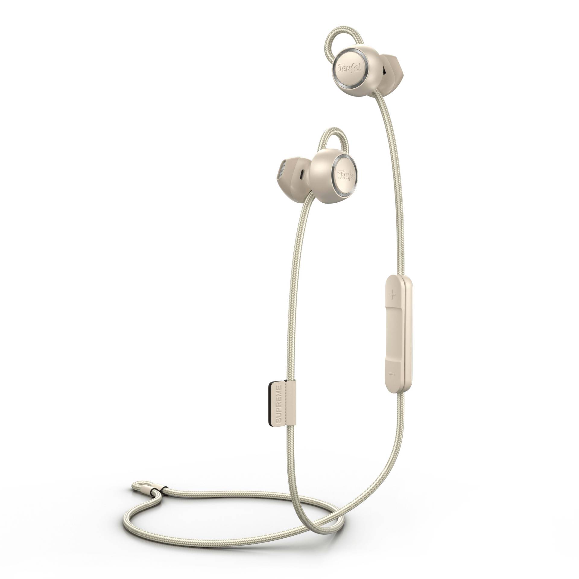 Teufel SUPREME IN Bluetooth In-Ear Kopfhörer BT 5.0 mit aptX bis zu 16h Laufzeit Grau Teufel SUPREME IN Bluetooth In-Ear Kopfhörer BT 5.0 mit aptX bis zu 16h Laufzeit Grau von Teufel