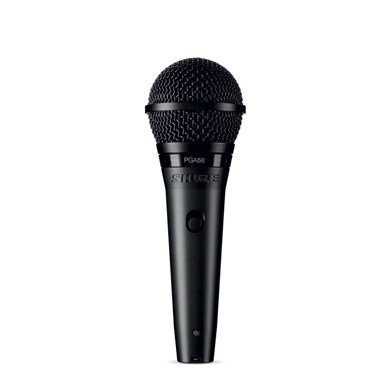 Teufel Shure PGA58 Sprecher- und Gesangsmikrofon dynamische Mikrofonkapsel Schwarz von Teufel