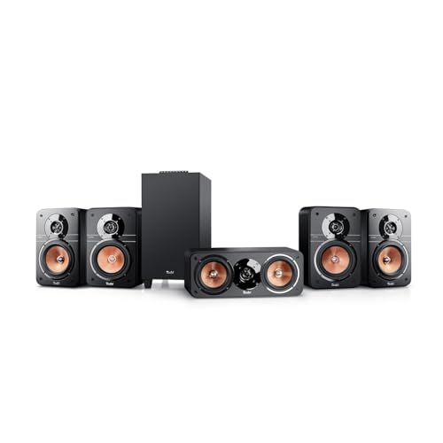 Teufel Ultima 20 Concept - 5.1 Surround Soundsystem, Komplettsystem Heimkino mit integriertem AV-Receiver, Bluetooth, Dolby Audio, USB-C-Soundkartenfunktion, HDMI ARC CEC für Games, Film und Musik von Teufel