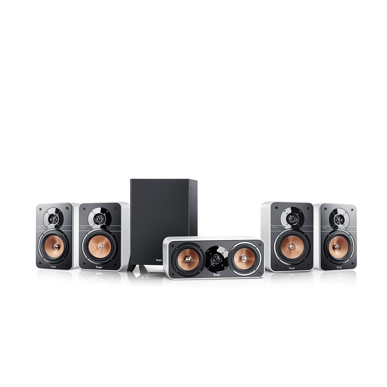 Teufel Ultima 20 Surround "5.1-Set" Ultima Serie 5.1 Surround Sound Weiß Teufel Ultima 20 Surround "5.1-Set" Ultima Serie 5.1 Surround Sound Weiß von Teufel