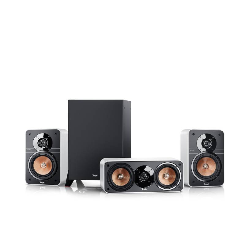 Teufel Ultima 40/20 "2.0>5.1 Ausbau-Set Surround" Lautsprecher-Set Weiß von Teufel