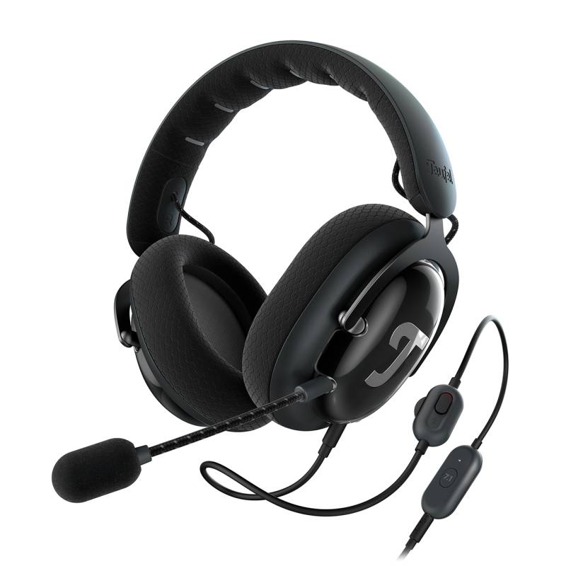 Teufel ZOLA Gaming-HD-Headset 7.1-Binaural-Surround-Sound Kraftvolller Bass Dark Gray/Dark Gray von Teufel