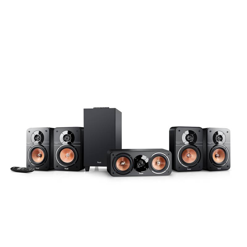 Teufel ULTIMA 20 CONCEPT Surround "5.1-Set" AV-Receiver Subwoofer Dynamore-Technologie Bluetooth 2-Wege-System Schwarz von Teufel