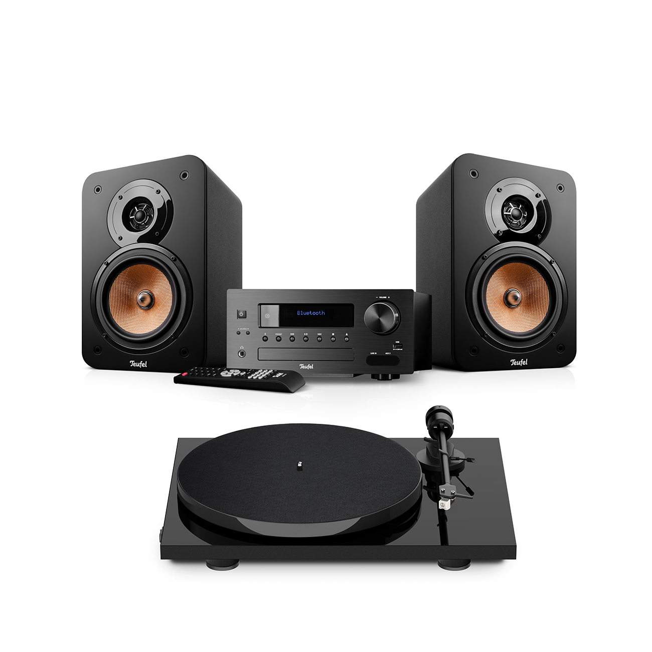 ULTIMA 20 KOMBO 2 + Pro-Ject E1 BT ULTIMA 20 KOMBO 2 + Pro-Ject E1 BT von Teufel