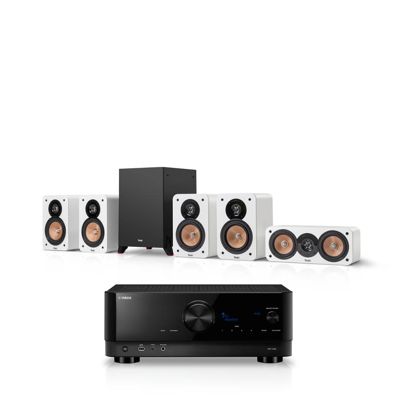 ULTIMA 20 Surround + Yamaha RX-V4A "5.1-Set" von Teufel