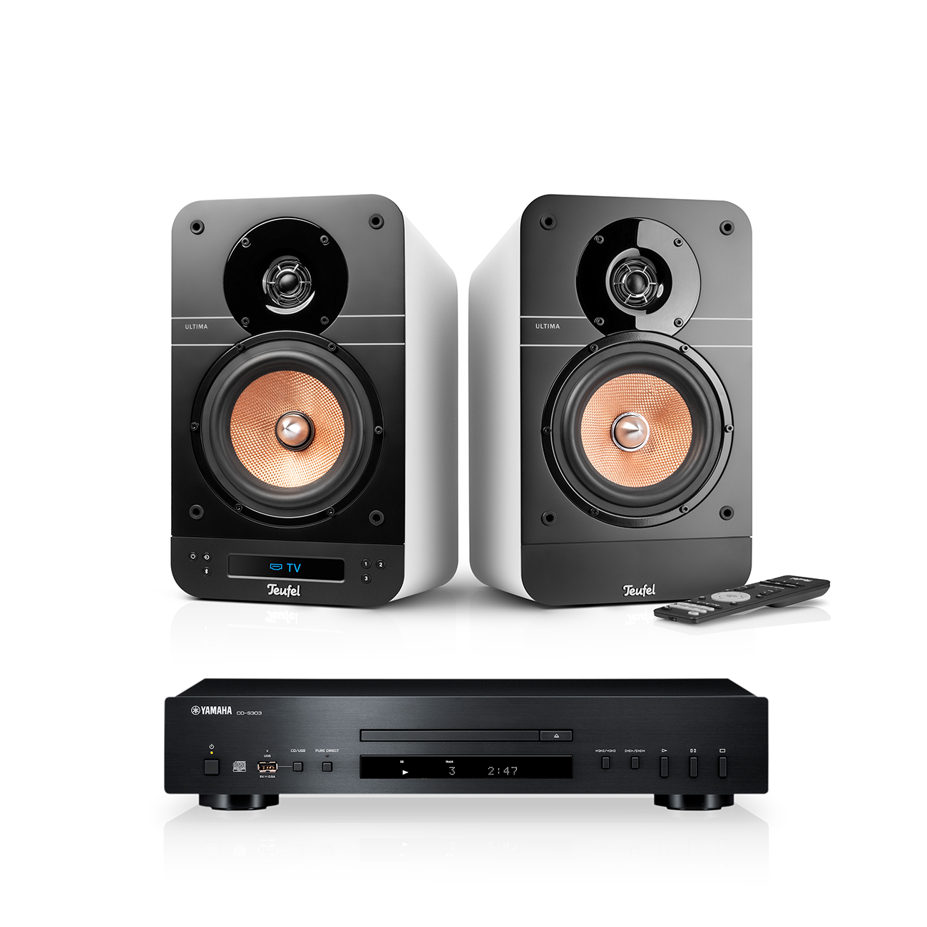 ULTIMA 25 AKTIV + Yamaha CD-S303 ULTIMA 25 AKTIV + Yamaha CD-S303 von Teufel