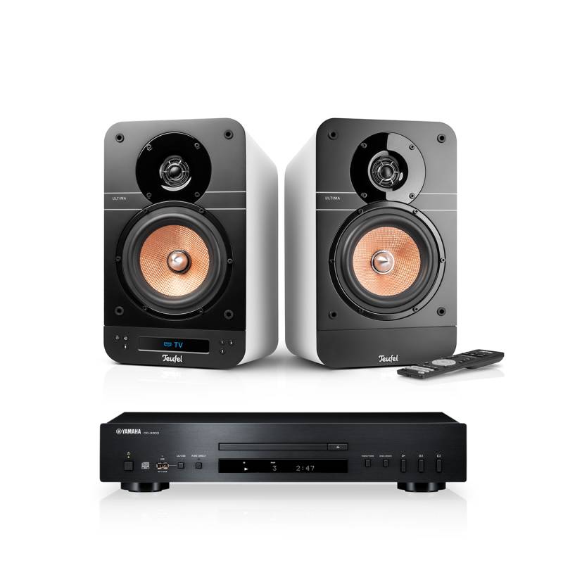 ULTIMA 25 AKTIV + Yamaha CD-S303 von Teufel