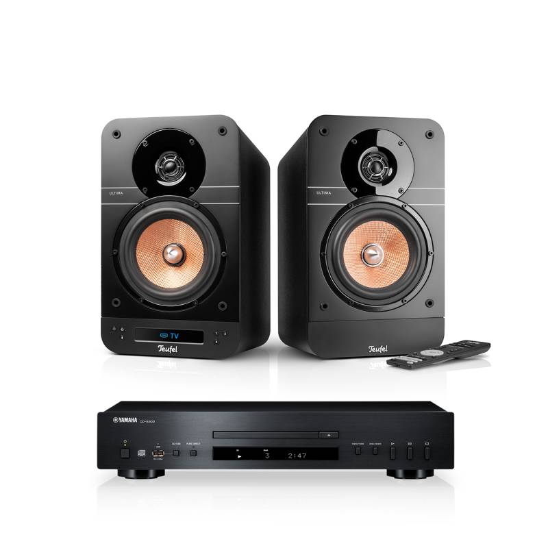 ULTIMA 25 AKTIV + Yamaha CD-S303 von Teufel