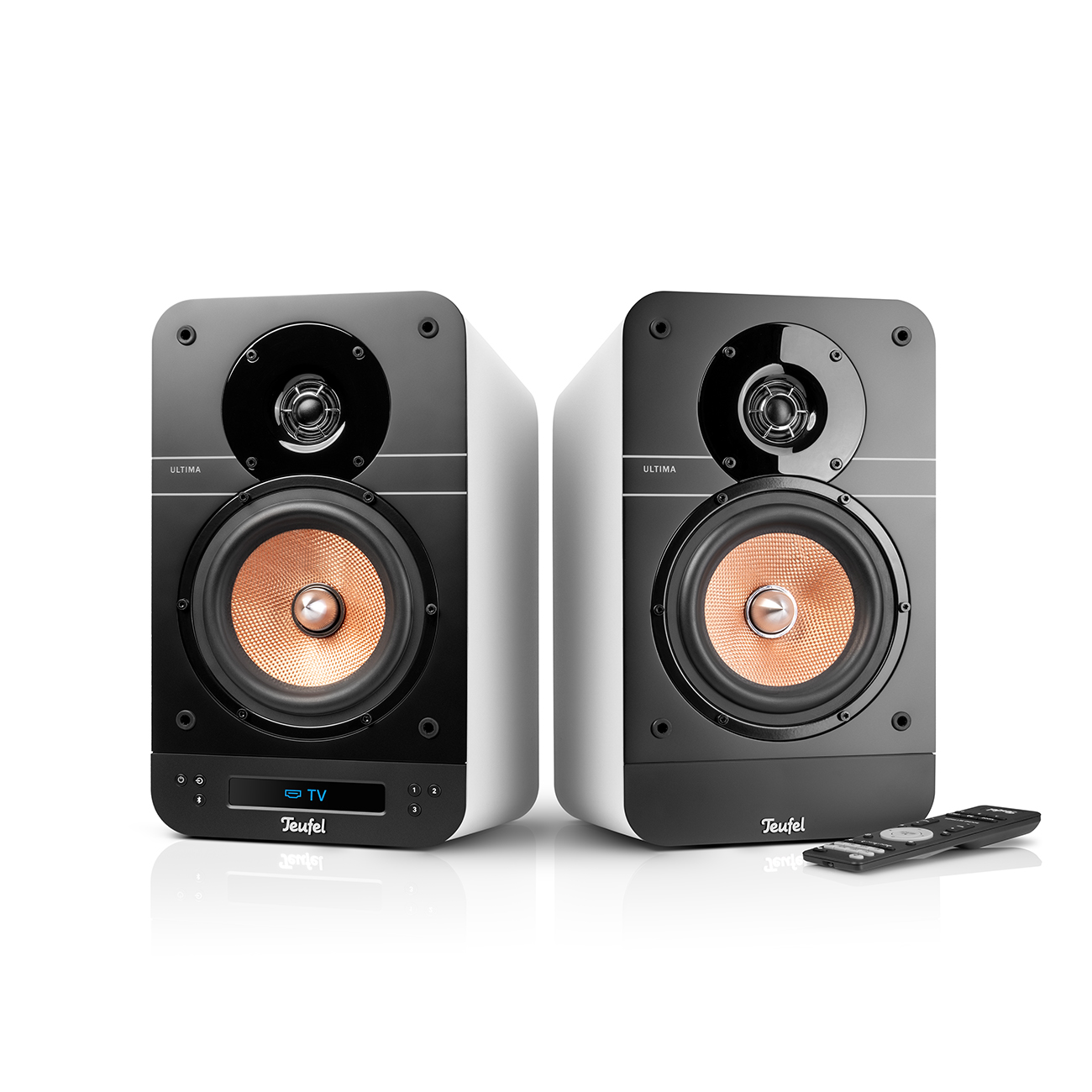 Teufel Ultima 25 Aktiv Regallautsprecherpaar DAB+ und FM-Radio 2-Wege-System Weiß Teufel Ultima 25 Aktiv Regallautsprecherpaar DAB+ und FM-Radio 2-Wege-System Weiß von Teufel