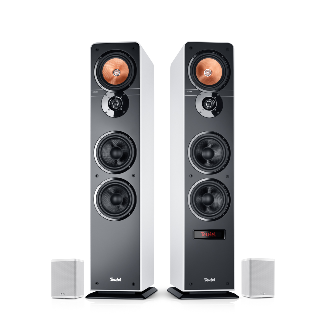 Teufel ULTIMA 40 AKTIV Surround "4.0-Set" Rear-Speaker-Paar Dynamore Virtual Center Weiß Teufel ULTIMA 40 AKTIV Surround "4.0-Set" Rear-Speaker-Paar Dynamore Virtual Center Weiß von Teufel