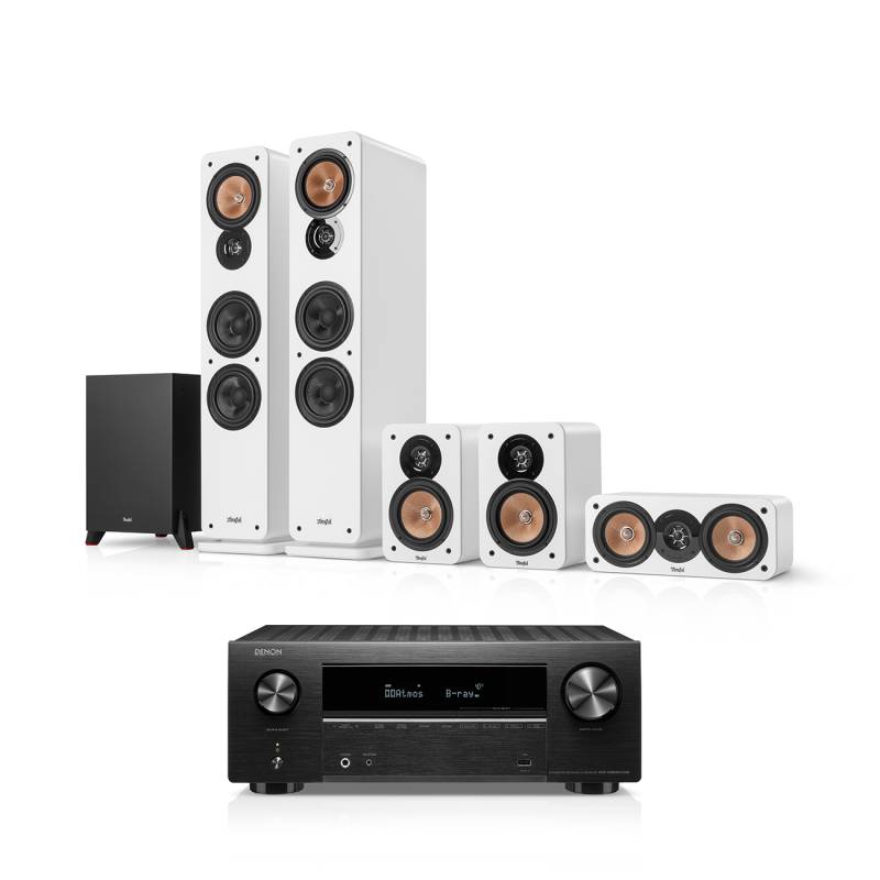 ULTIMA 40 Surround + DENON X2800H DAB "5.1-Set" von Teufel