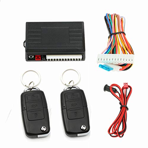Zentralverriegelung Universal, Motors Fernsteuerung Zentrale Türverriegelung Auto Remote Funkfernbedienung Auto Locking Keyless Entry System Auto Remote Central Kit mit 2 Fernbedienungen Zentralverriegelung Universal, Motors Fernsteuerung Zentrale Türverriegelung Auto Remote Funkfernbedienung Auto Locking Keyless Entry System Auto Remote Central Kit mit 2 Fernbedienungen von Tevimpeya