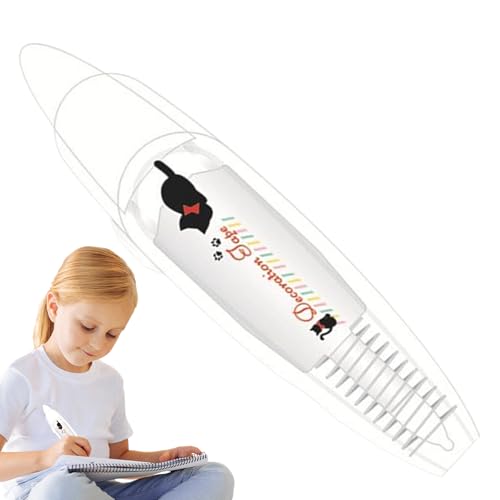 Roller Tape Stift, dekorative Stifte für Kinder,Drücken Sie dekorative Stifte für Kinder - Rolltip-Design, Cartoon-Muster-Grenze, Zeichnungsnotiz Nehmen Sie Vorräte für Kinder, Erwachsene Roller Tape Stift, dekorative Stifte für Kinder,Drücken Sie dekorative Stifte für Kinder - Rolltip-Design, Cartoon-Muster-Grenze, Zeichnungsnotiz Nehmen Sie Vorräte für Kinder, Erwachsene von Tewzafiya