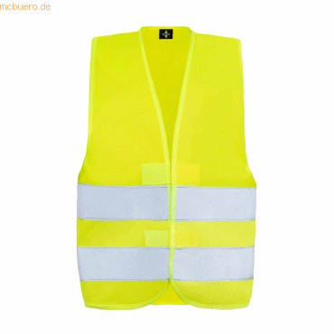 Tex Kinder Warnweste Aarhus KWG100XS signal-gelb XS von Tex
