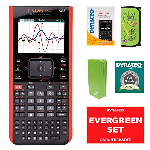 Texas Instruments Nspire CX II T CAS - Grafikrechner mit Computer Algebra System - Grün Texas Instruments Nspire CX II T CAS - Grafikrechner mit Computer Algebra System - Grün von Texas Instruments / Dynatech
