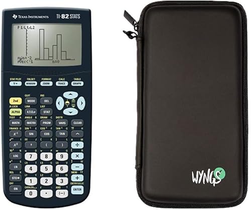 CALCUSO Sparpaket Schwarz mit Taschenrechner TI 82 Stats von Texas Instruments
